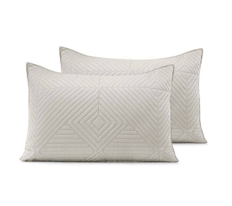 texpot Kissenhülle zweiseitig Ultrasonic Steppung, (2 Stück) von texpot