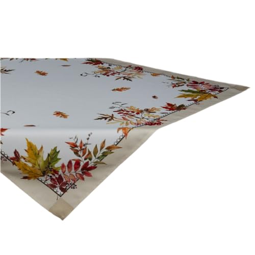 texpot Tischdecke 85 x 85 cm Herbst Tischtuch Blätter texpot Tischdecke 85 x 85 cm Herbst Tischtuch Blätter von texpot