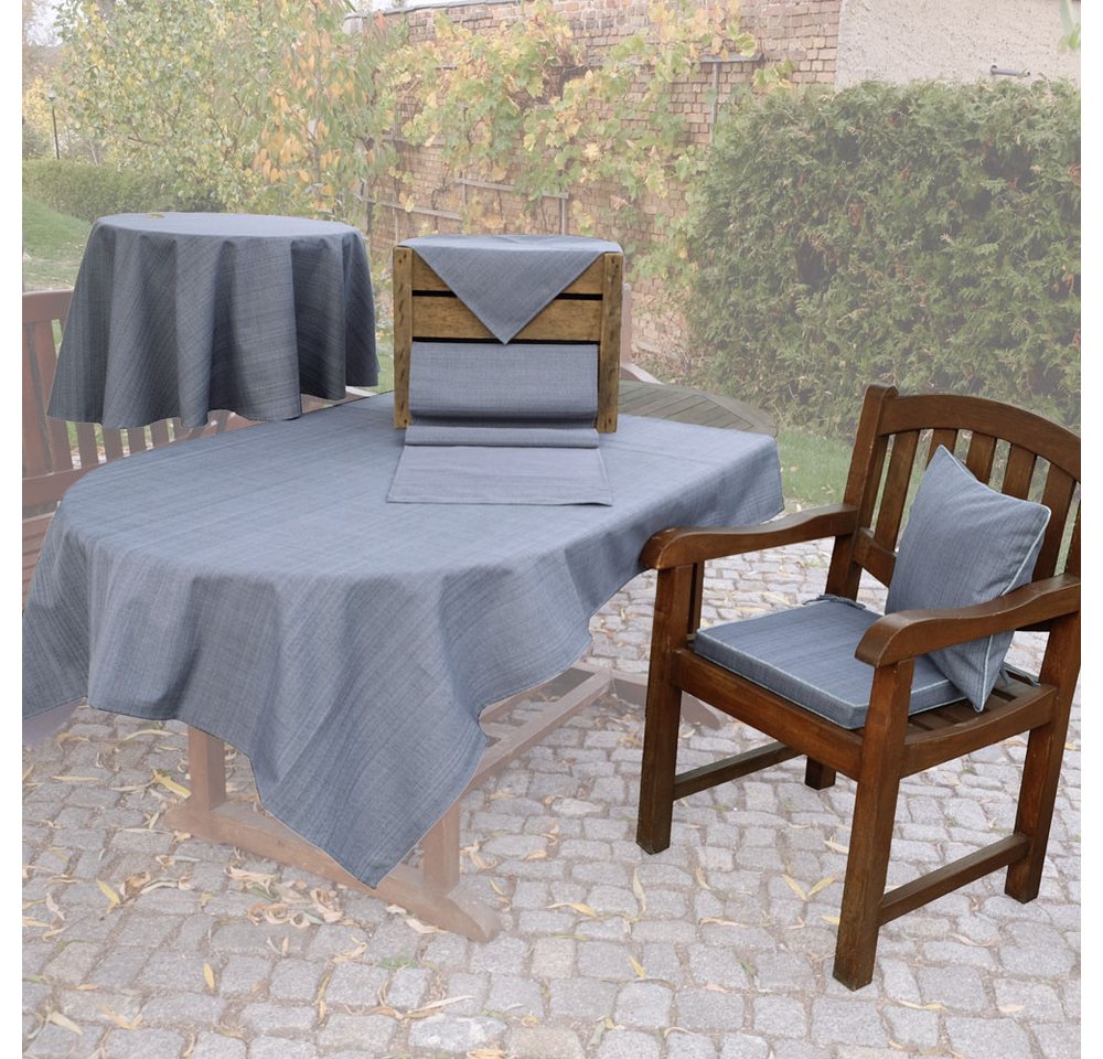 texpot Tischdecke Outdoor meliert wetterbeständig (1-tlg) von texpot