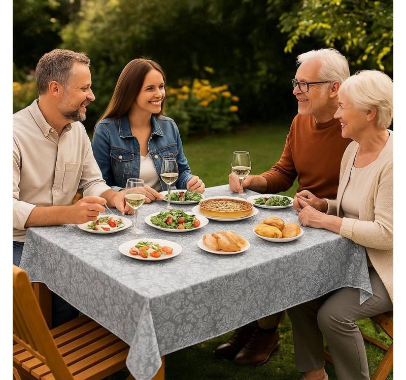 texpot Tischdecke PVC Wachstuch Blumen Blüte abwischbar Wachstuchtischdecke (1-tlg) von texpot