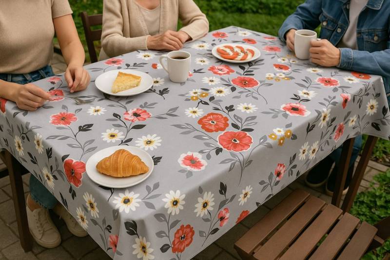 texpot Tischdecke PVC Wachstuch Blumen Blüte abwischbar Wachstuchtischdecke (1-tlg) von texpot