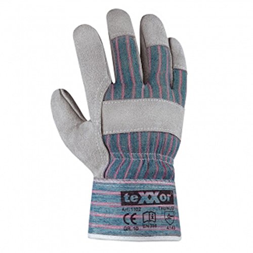 Rindkernspaltleder-Handschuhe,TAUNUS' Arbeitshandschuhe, Lederhandschuhe, teXXor, Handschuhgröße:11 (XXL) von texxor
