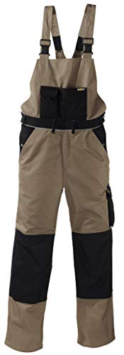 teXXor 2-in-1 Arbeitsbundhose Canvas 320 mit Cordura, verstärkt schwarz 110, 20-008330-110 von texxor