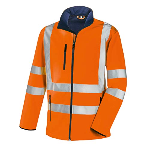 teXXor 4104-XXL Warnschutz-Softshell-Jacke "Niagara", Größe XXL, Warnorange von texxor