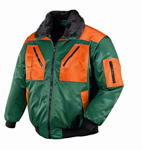 teXXor 4178-S Pilotenjacke "Oslo", Größe S, Grün/Orange von texxor