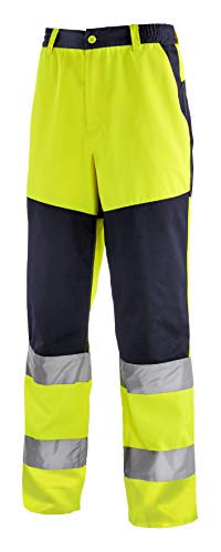 teXXor 4356-110 Warnschutz-Bundhose "Rochester", Größe 110, Warngelb/Marineblau von texxor