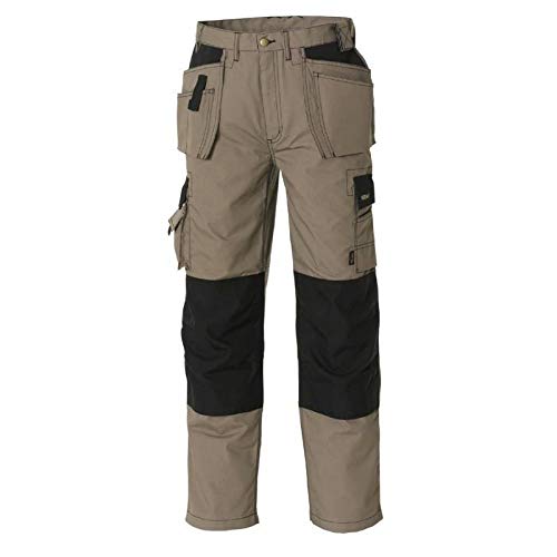 teXXor Arbeitshose Twill Bundhose T/C Panama Canvas Arbeitsbundhose khaki 25 von texxor