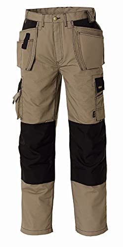 teXXor Arbeitshose Twill Bundhose T/C Panama Canvas Arbeitsbundhose khaki 62 von texxor