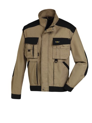 teXXor Bundjacke Antigua, robuste Arbeitsjacke T/C Canvas, 52, khaki / braun, 4162 von texxor