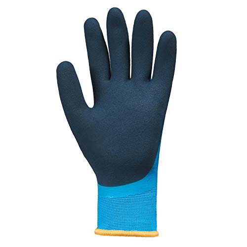 teXXor Handschuhe Nylon-Winterhandschuhe Latex blau/dunkelblau 3XL/12 von texxor