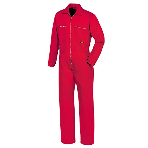 teXXor Overall Basic, Arbeitsoverall Anzug rot 44, 8043 von texxor