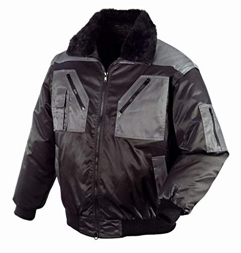 teXXor Piloten Oslo Arbeitsjacke mit abnehmbaren Ärmeln, XXL, grau, 4170 von texxor