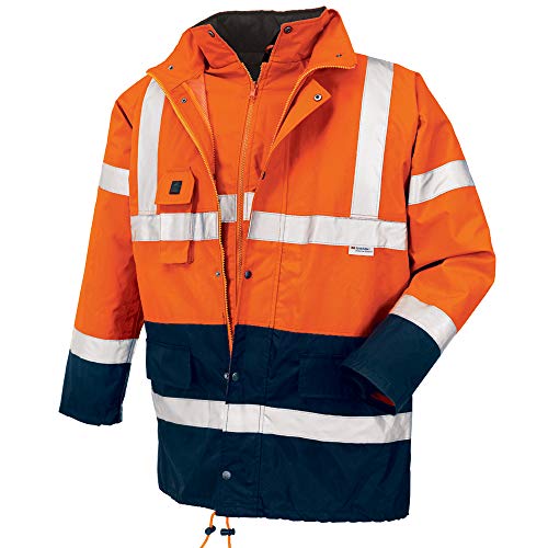 teXXor Warnschutz-Parka Calgary wasserdichte, winddichte Arbeitsjacke, XXL, orange, 4108 von texxor