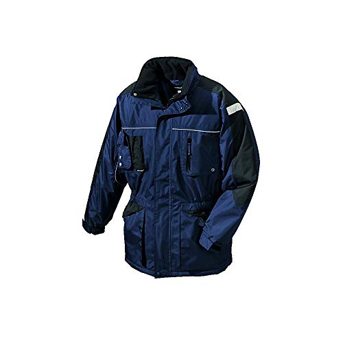 teXXor Winterparka Aalborg, gefütterte Regen Arbeitsjacke S, marine, von texxor