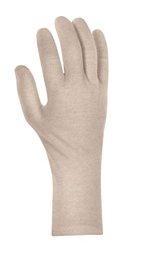 texxor (12 Paar) Handschuhe Baumwolltrikot-Handschuhe SCHWER 12 x rohweiß 10 von texxor