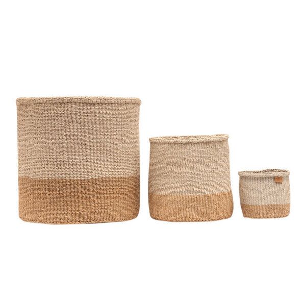 the basket room MBILI - Sisal Aufbewahrungs- & Pflanzkorb - S/M/L the basket room MBILI - Sisal Aufbewahrungs- & Pflanzkorb - S/M/L von the basket room