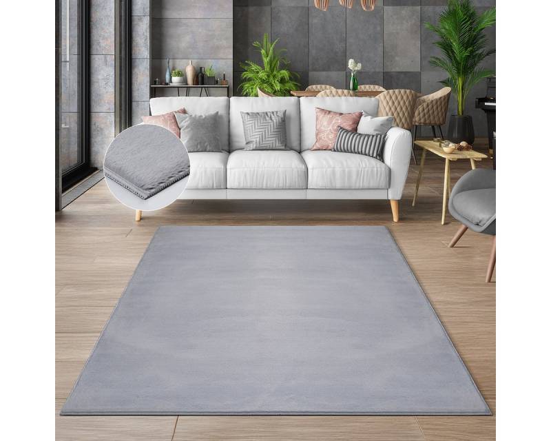 the carpet Teppich Cosy, rechteckig, Höhe: 11 mm, Wohnzimmer Teppich Fell-Optik waschbar elegant von the carpet