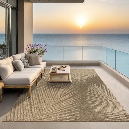 the carpet Kansas - robuster In- und Outdoor Teppich im natürlichen Jute-Look, wetterfest, geeignet für Terrasse und Garten, ca. 240 x 340 cm the carpet Kansas - robuster In- und Outdoor Teppich im natürlichen Jute-Look, wetterfest, geeignet für Terrasse und Garten, ca. 240 x 340 cm von the carpet