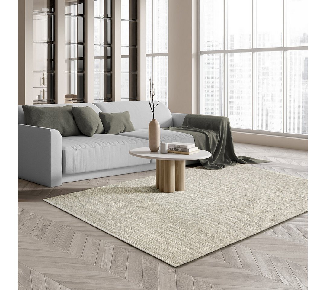 the carpet Teppich Boho Nature Wool, rechteckig, Natur Wool Handgewebter Wollteppich skandinavischen Boho-Look the carpet Teppich Boho Nature Wool, rechteckig, Natur Wool Handgewebter Wollteppich skandinavischen Boho-Look von the carpet