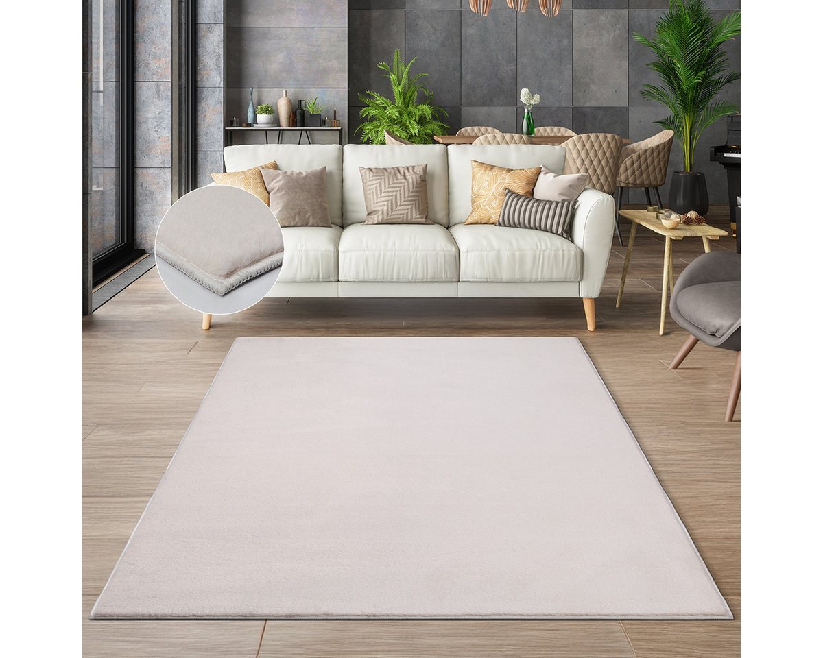 the carpet Teppich Cosy, rechteckig, Höhe: 11 mm, Wohnzimmer Teppich Fell-Optik waschbar elegant the carpet Teppich Cosy, rechteckig, Höhe: 11 mm, Wohnzimmer Teppich Fell-Optik waschbar elegant von the carpet