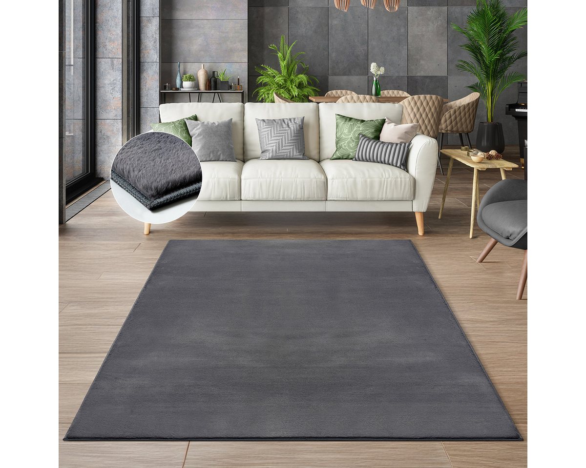the carpet Teppich Cosy, rechteckig, Höhe: 11 mm, Wohnzimmer Teppich Fell-Optik waschbar elegant the carpet Teppich Cosy, rechteckig, Höhe: 11 mm, Wohnzimmer Teppich Fell-Optik waschbar elegant von the carpet