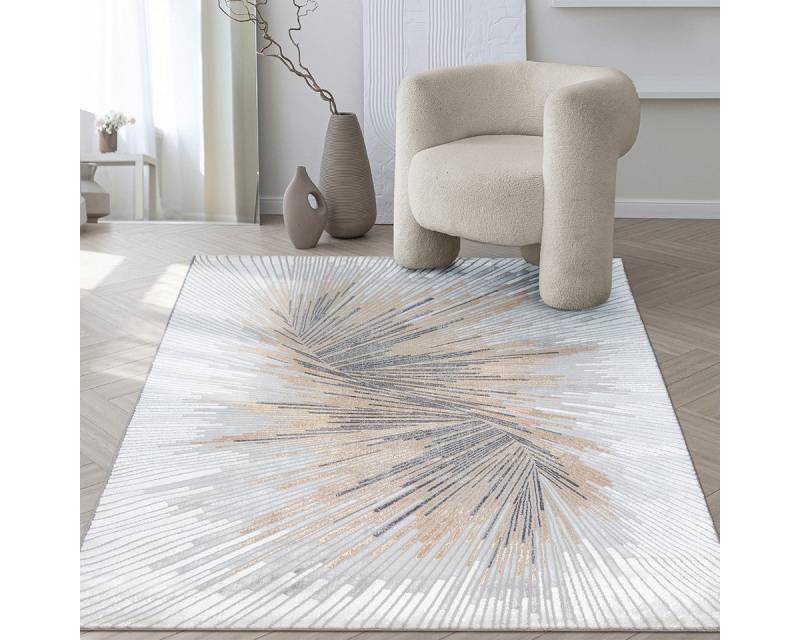 the carpet Teppich Mila, rechteckig, Höhe: 8 mm, moderner Wohnzimmer Teppich elegant glänzender Flor the carpet Teppich Mila, rechteckig, Höhe: 8 mm, moderner Wohnzimmer Teppich elegant glänzender Flor von the carpet