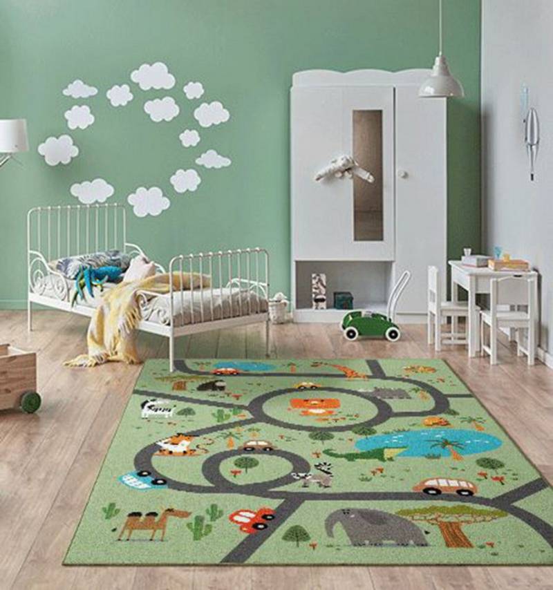 the carpet Teppich Happy Life, rechteckig, Höhe: 4 mm, Life Kinderzimmer Teppich Spielteppich pflegeleicht the carpet Teppich Happy Life, rechteckig, Höhe: 4 mm, Life Kinderzimmer Teppich Spielteppich pflegeleicht von the carpet