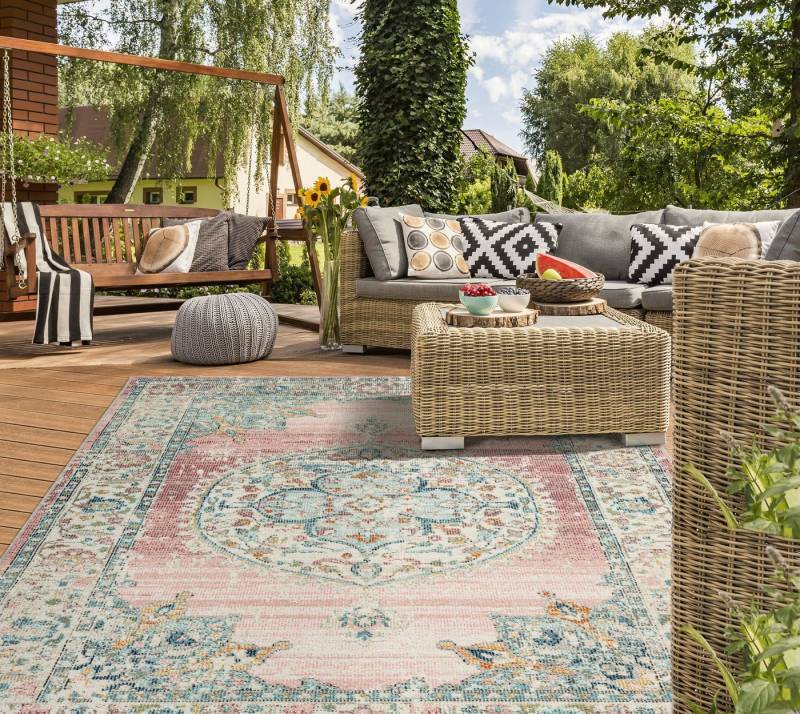 the carpet Teppich Palma, rechteckig, Höhe: 4 mm, Outdoor moderner robuster In und Outdoor Teppich von the carpet