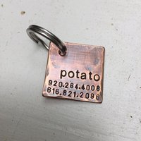 Benutzerdefinierte Haustier Marke - Kupfer Hundemarke Für Hunde Metall Katzenmarke, Emma, in 1 "' Distressed Benutzerdefinierte Haustier Marke - Kupfer Hundemarke Für Hunde Metall Katzenmarke, Emma, in 1 "' Distressed von theCopperPoppy