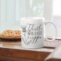 Distel Becher Burns Nacht Tasse Be A Good Cuppa Scottish Geschenk Brennt Geschenke Punny von theTbird