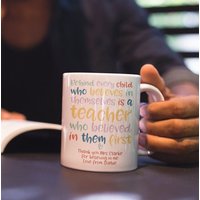 Hinter Jedem Lehrer Becher Personalisierte Tasse Danke Ende Des Begriffs Geschenk Bester Lieblingslehrer Abschiedsgeschenk von theTbird