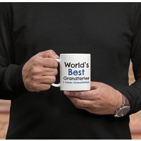 Vatertagsgeschenk Welten Bester Großvater Gemeiner Opa Becher Geburtstags-Kaffee-Geschenk Für Ersten Vatertag von theTbird