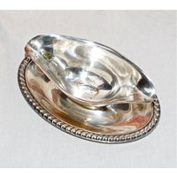 Shabby Chic Wm Rogers Silber Teller Schale Mit Aufgesetztem Tablett...soßenschale Shabby Chic Wm Rogers Silber Teller Schale Mit Aufgesetztem Tablett...soßenschale von theVINTAGEporter