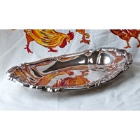 Sheridan Silberplatte Ovale Schale...brottablett Sheridan Silberplatte Ovale Schale...brottablett von theVINTAGEporter