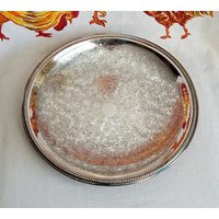 Unigue Fb Rogers Silberplatte Tablett...stark Punzierte Silberplatte Unigue Fb Rogers Silberplatte Tablett...stark Punzierte Silberplatte von theVINTAGEporter