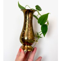 Vintage Messingvase...messing Trophäe...messing Auszeichnung...80Er Jahre Rolling Club - Malur...kleine Vase von theVINTAGEporter