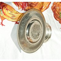 Vintage Standschale Geätzte Schale Verzinnte Messingschale Vintage Standschale Geätzte Schale Verzinnte Messingschale von theVINTAGEporter