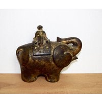 Vintage Zu Antiken Vergoldeten Elefanten Räuchergefäß...vergoldeter Elefant Räuchergefäß...gusseisen Räuchergefäß...schwer Vintage Zu Antiken Vergoldeten Elefanten Räuchergefäß...vergoldeter Elefant Räuchergefäß...gusseisen Räuchergefäß...schwer von theVINTAGEporter