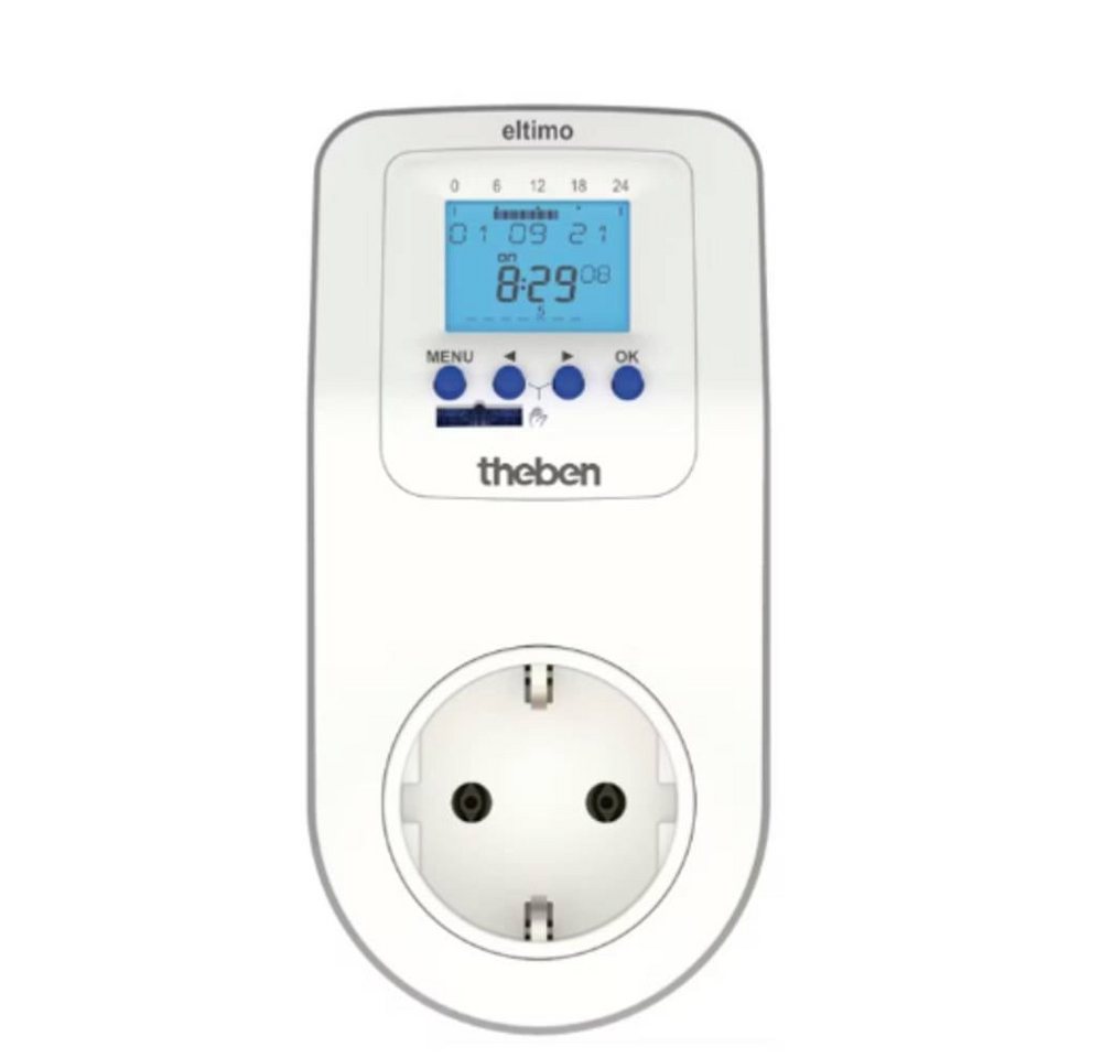 theben Zeitschaltuhr Steckdosen-Zeitschaltuhr Eltimo, Displaybeleuchtung, Timer-Funktion, Programmierfunktion theben Zeitschaltuhr Steckdosen-Zeitschaltuhr Eltimo, Displaybeleuchtung, Timer-Funktion, Programmierfunktion von theben