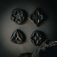 Gothic Architektur Wandbild Set | Galerie Wand Lückenfüller Kleine Wandtafeln Die Geschwärzten Zähne Wohndekor von theblackenedteeth