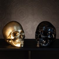 Totenkopf Ornament | Schädel-Dekor Handgefertigt Von Handwerkern Geschwärzte Zähne Gothic Home Decor von theblackenedteeth