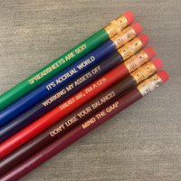 Buchhalter Cpa Personalisierter Bleistift-Set in Mehrfarbig. Geschenk Unter 10. Geschenk. Steuer Saison von thecarboncrusader