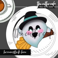 Besenstab Boo/Geist Halloween Keksschneider Von Thecuttercafe von thecuttercafe