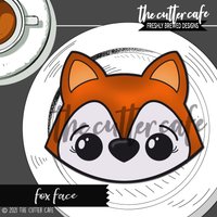 Fuchs Gesicht Ausstecher Von Thecuttercafe von thecuttercafe