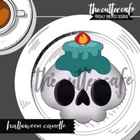 Skully Candle/Halloween Keksausstecher Von Thecuttercafe von thecuttercafe