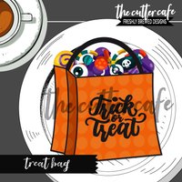 Trick Or Treat Bag/Halloween Cookie Cutter Von Thecuttercafe von thecuttercafe