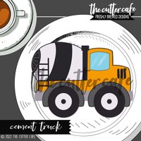 Zement-Lkw/Beton-Keksschneider Von Thecuttercafe von thecuttercafe