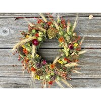 Erntekranz, Herbstfest, Thanksgiving Und Halloween Dekor von thegarlicpeopleshop