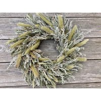 Olivengrüner Kranz, Alle Echten Blumen, Kulinarik Kräuterkranz, 4 Größen Verfügbar Olivengrüner Kranz, Alle Echten Blumen, Kulinarik Kräuterkranz, 4 Größen Verfügbar von thegarlicpeopleshop