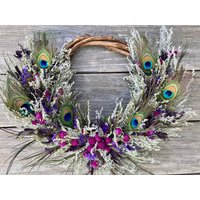 Pfauenkranz, Bio-Blumen Und Kräuter, Erhältlich in 3 Größen von thegarlicpeopleshop